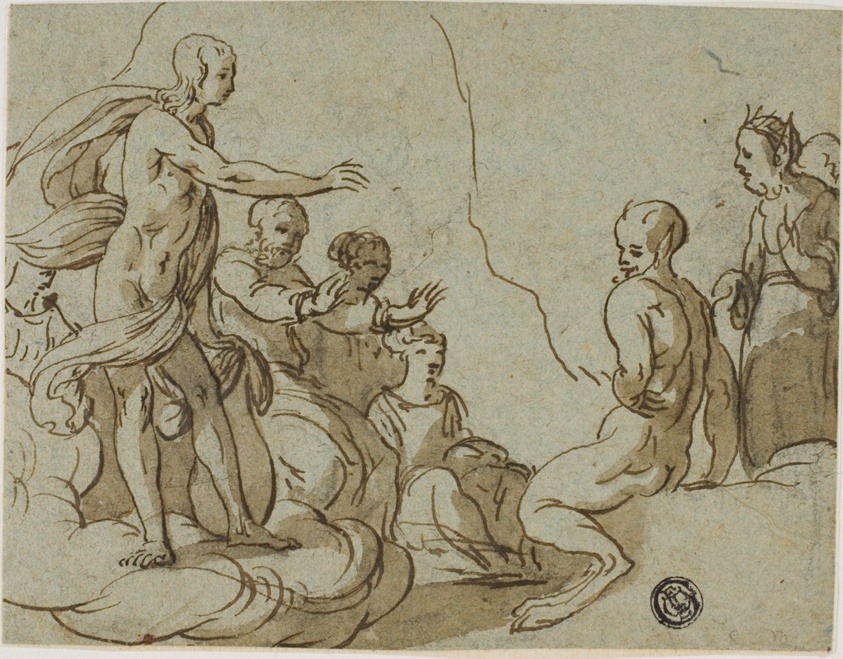King Midas at the Contest Between Apollo and Pan