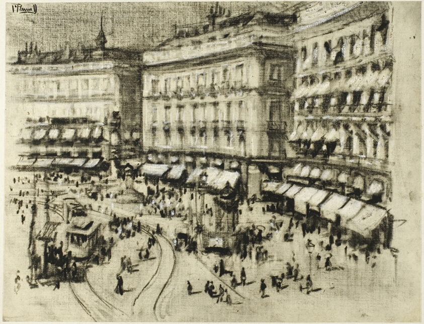 Summer Day in Madrid, from Castilian Days