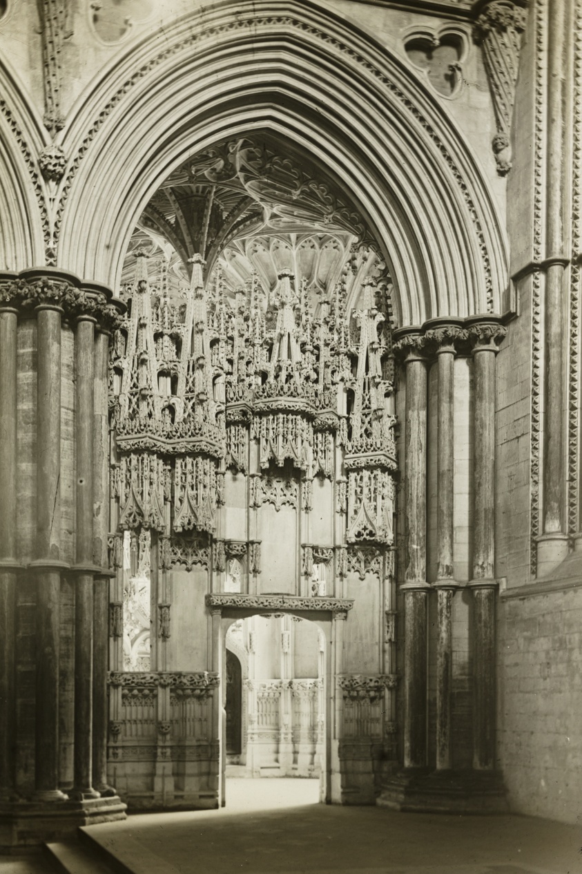 Ely Cathedral: Bishop Alcock's Chapel from Reho-Choir