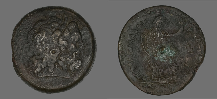 Coin Depicting the God Zeus