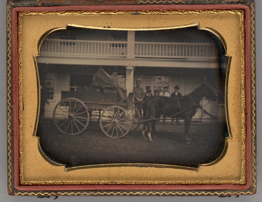 Untitled (Horse-Drawn Carriage)