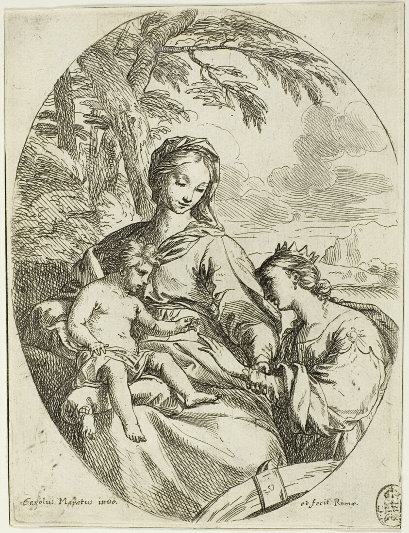 The Mystic Marriage of Saint Catherine