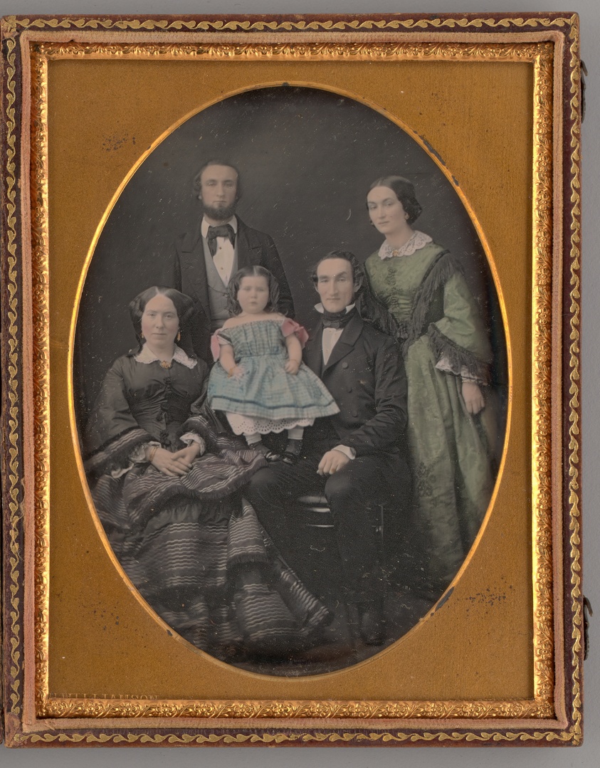 Untitled (Portrait of Two Women, Two Men, and One Girl)