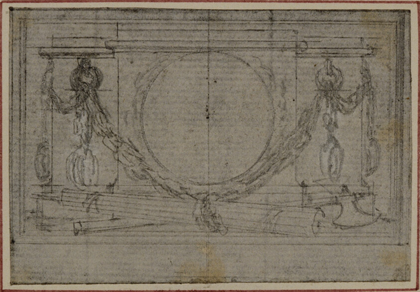 Study for En Tête Vignette in Tacitus "Tibère, ou Les Six Premiers Livres des Annales", Book II