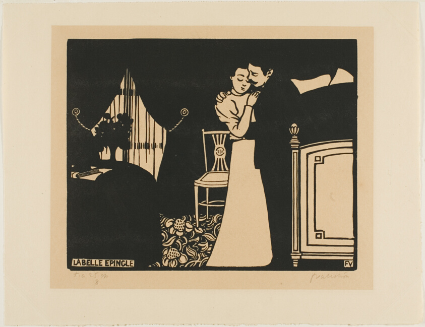 The Fine Pin, plate three from Intimacies