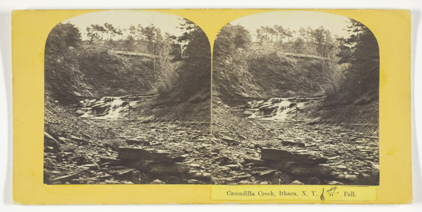 Cascadilla Creek, Ithaca, N.Y. 1st Fall