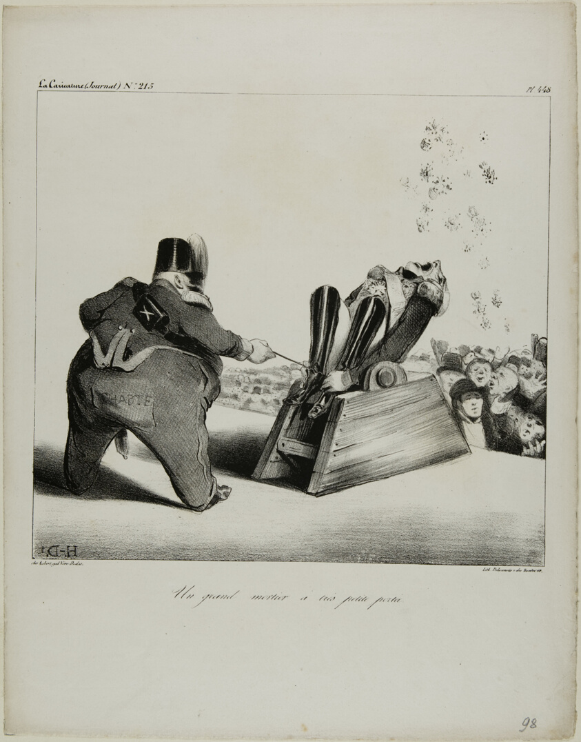 A large mortar with a short range, plate 488
