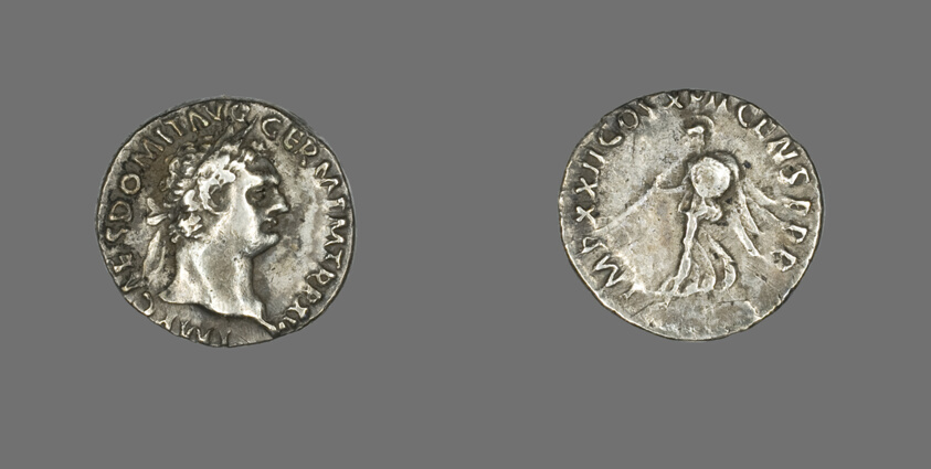 Denarius (Coin) Portraying Emperor Domitian