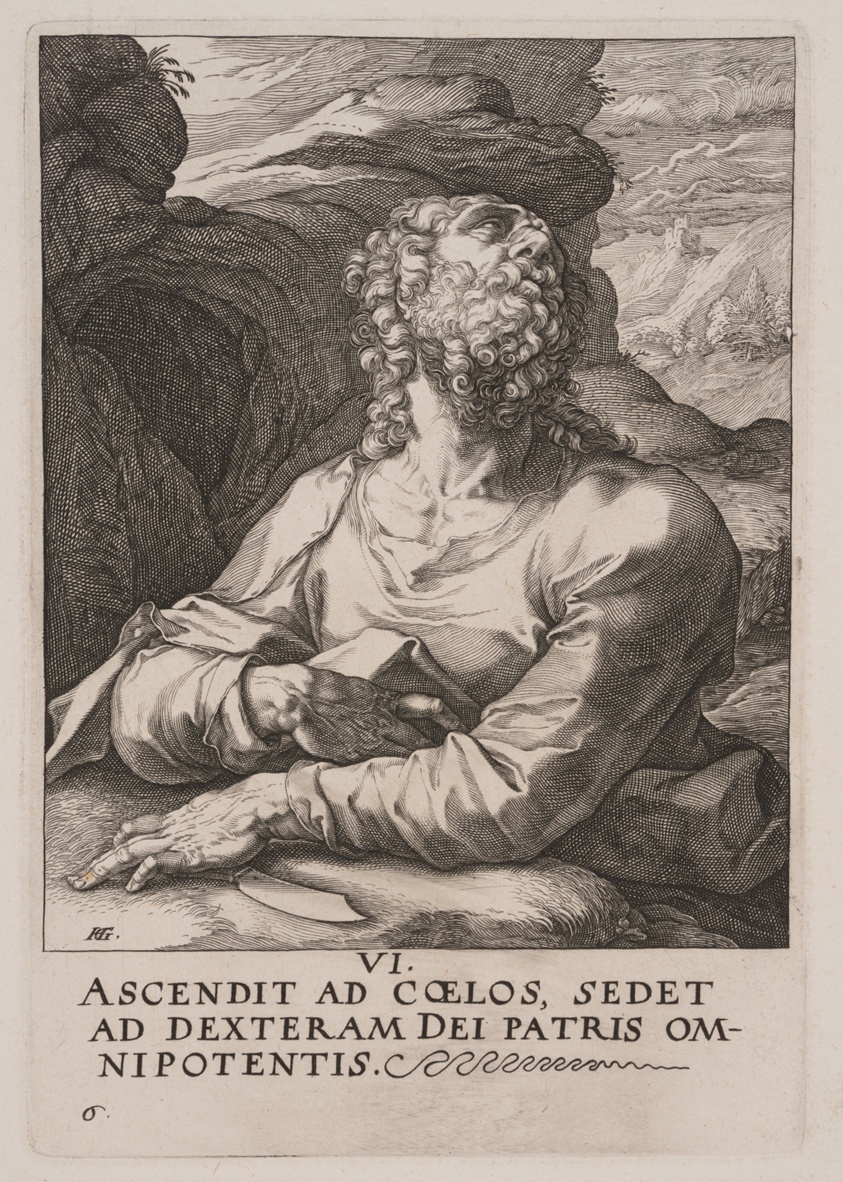St Bartholomew, from Christ, the Apostles and St Paul with the Creed