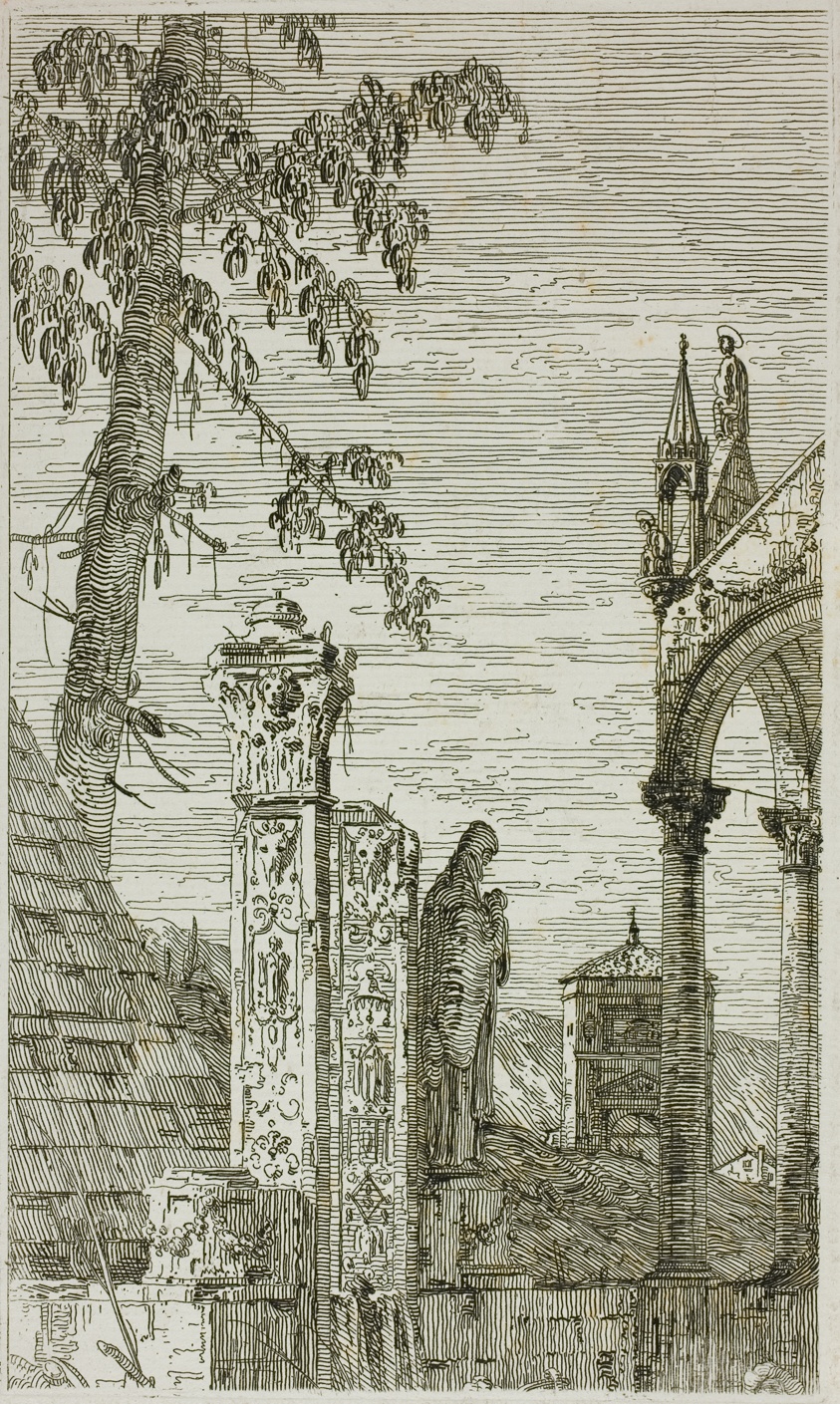 The Bishop's Tomb, from Vedute