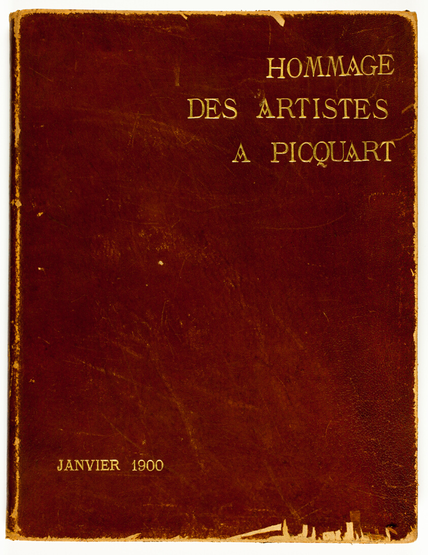 Hommage des artistes à Picquart