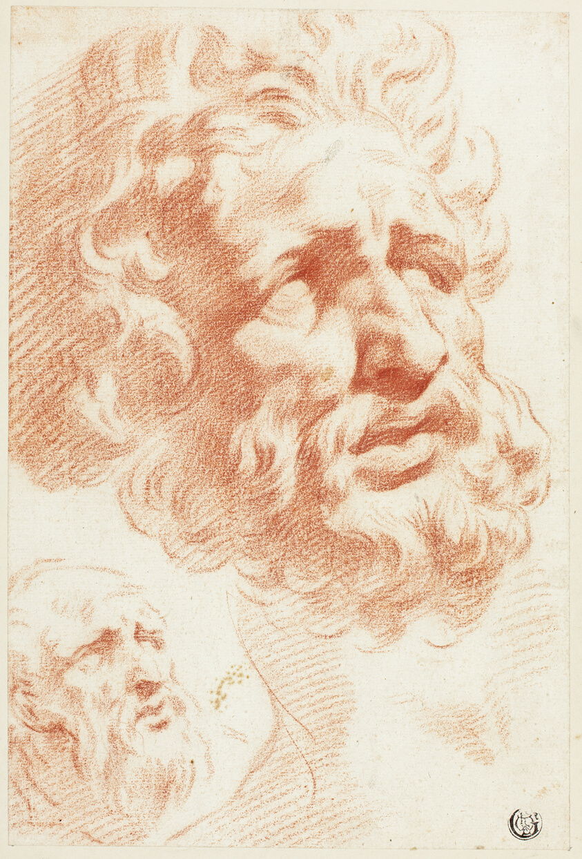 Two Bearded Heads