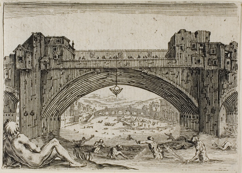 The Ponte Vecchio in Florence, from The Caprices