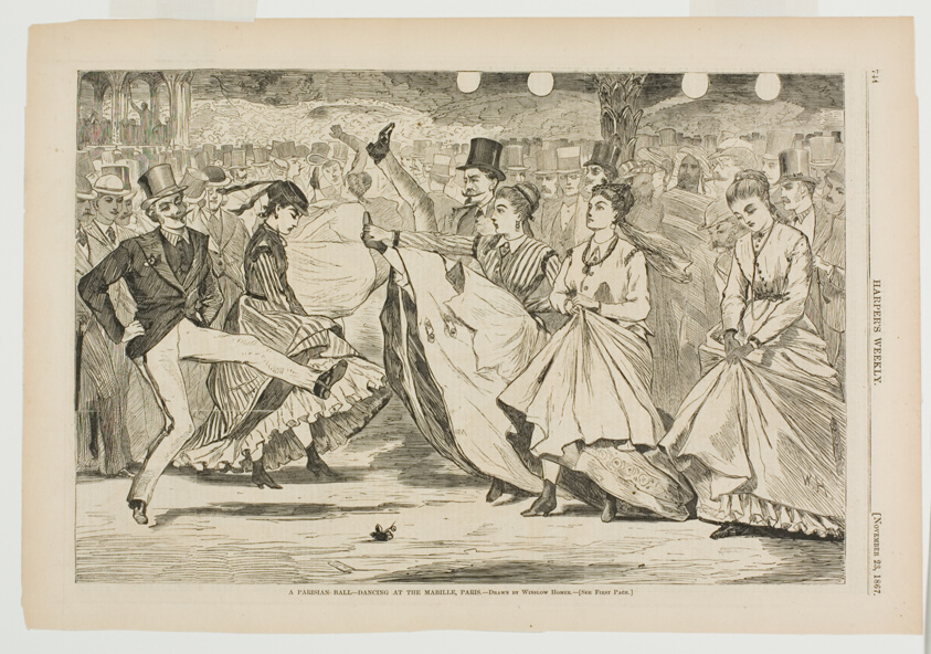A Parisian Ball—Dancing at the Mabille, Paris