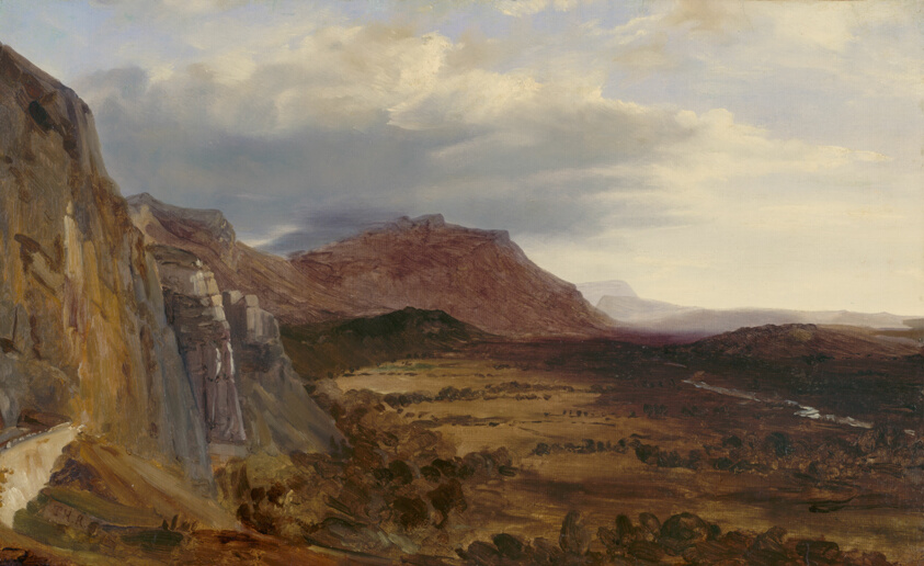 View of Saleve, near Geneva