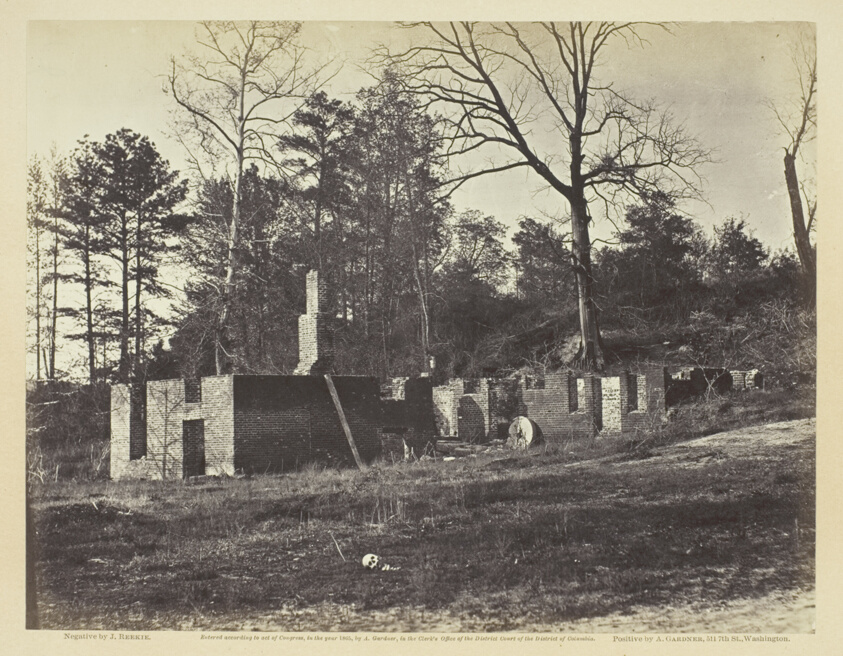Ruins of Gains' Mill, Virginia