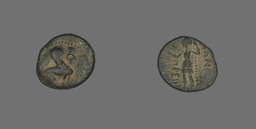 Coin Depicting a Sphinx