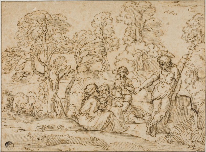 Saint John the Baptist Preaching