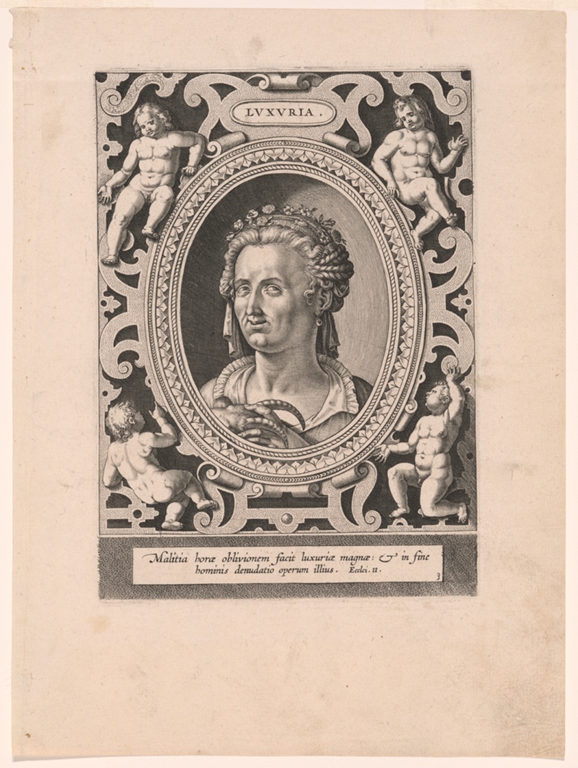 Luxuria, plate 3 from The Seven Vices