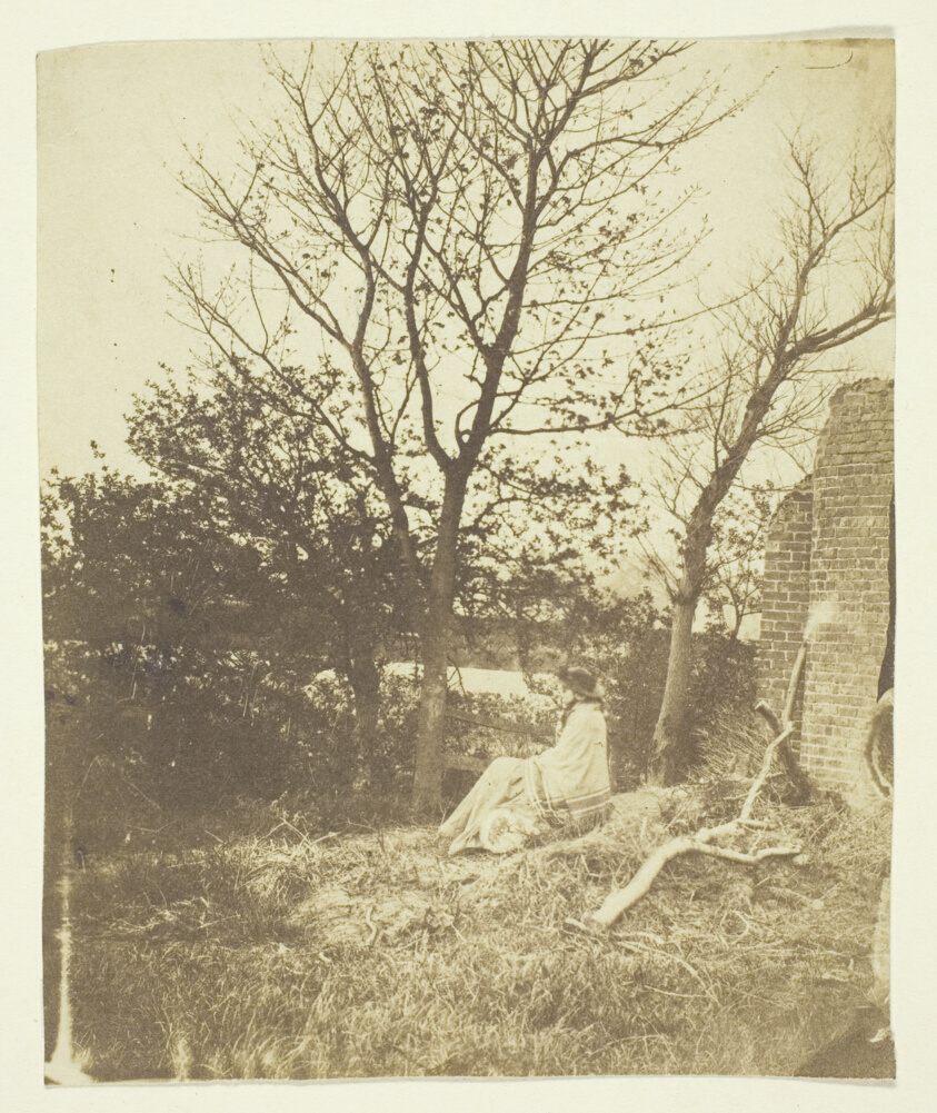 Mrs. Craik Seated Outdoors