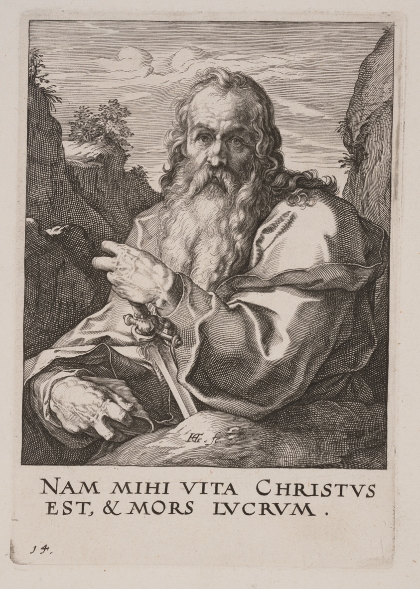 St Paul, from Christ, the Apostles and St Paul with the Creed