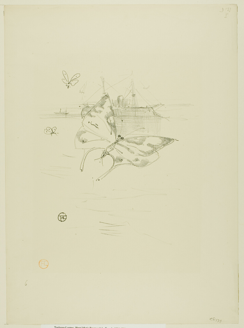 The Butterflies, from Mélodies de Désiré Dihau