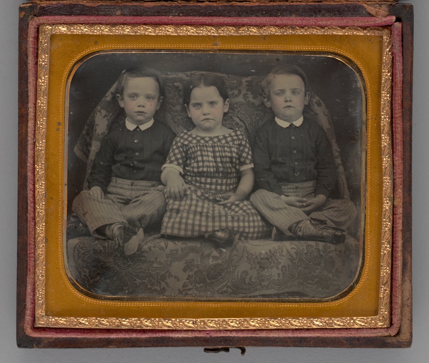 Untitled (Portrait of a Girl and Two Boys)