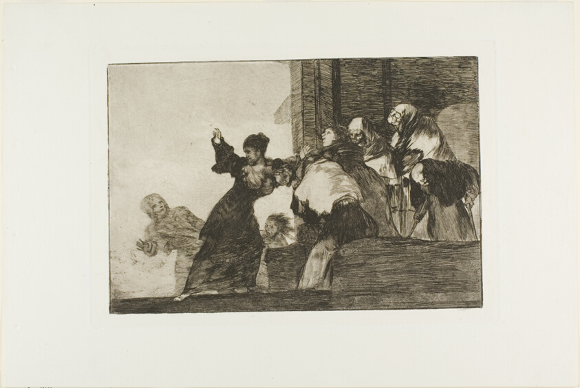 Poor Folly, plate eleven from Los Proverbios