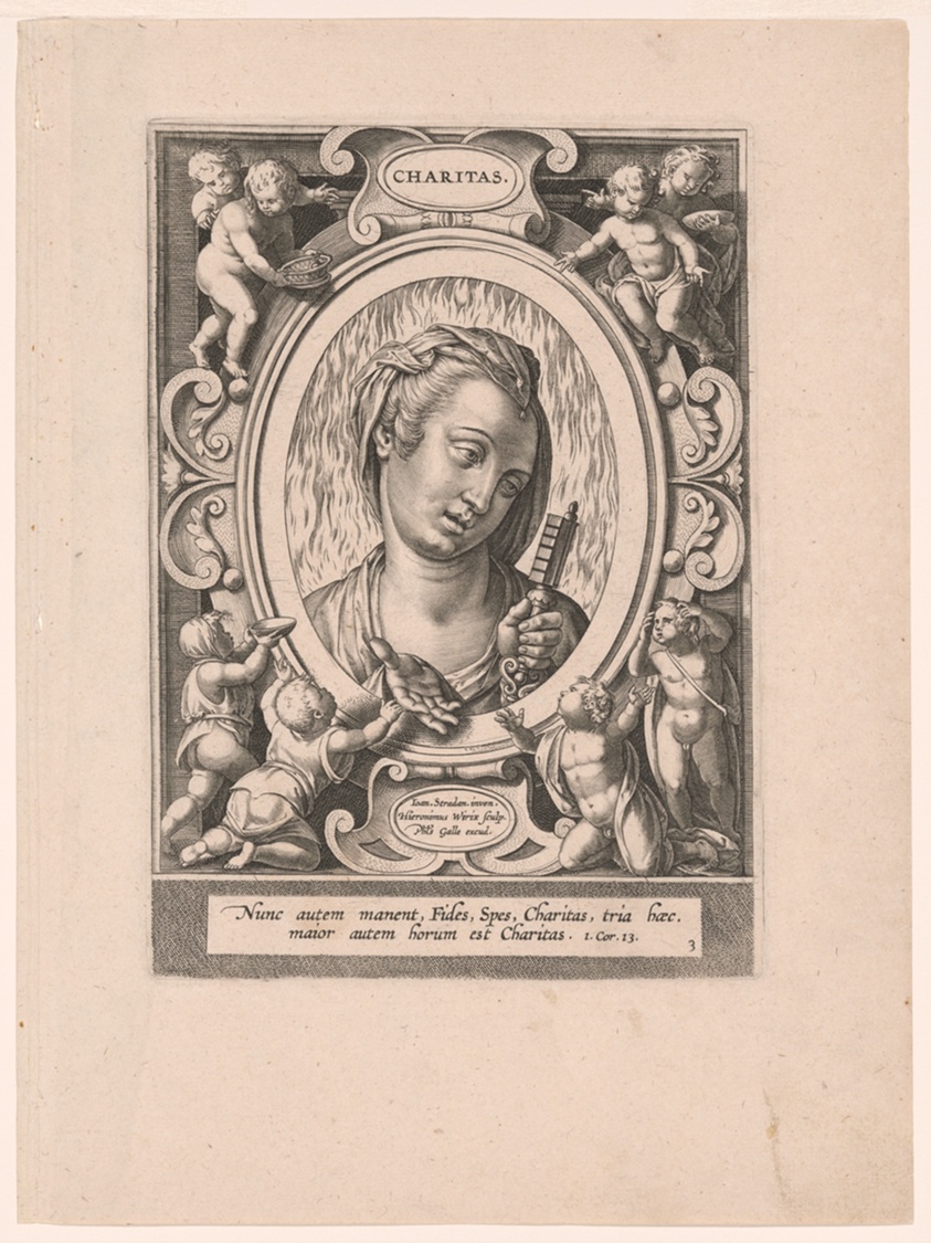 Charitas, plate 3 from The Seven Virtues
