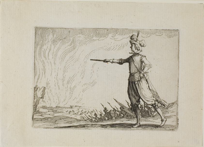 The Commander on Foot, from The Caprices