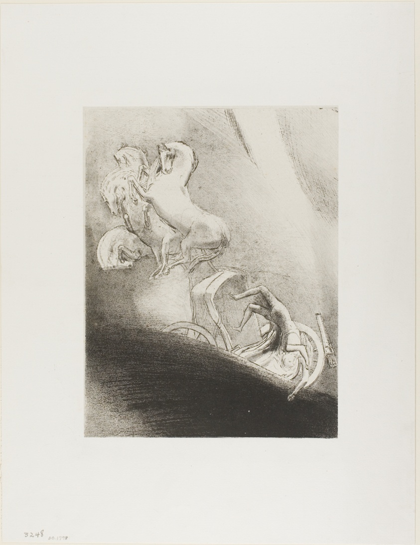 He Falls Head Foremost Into the Abyss, plate 17 of 24