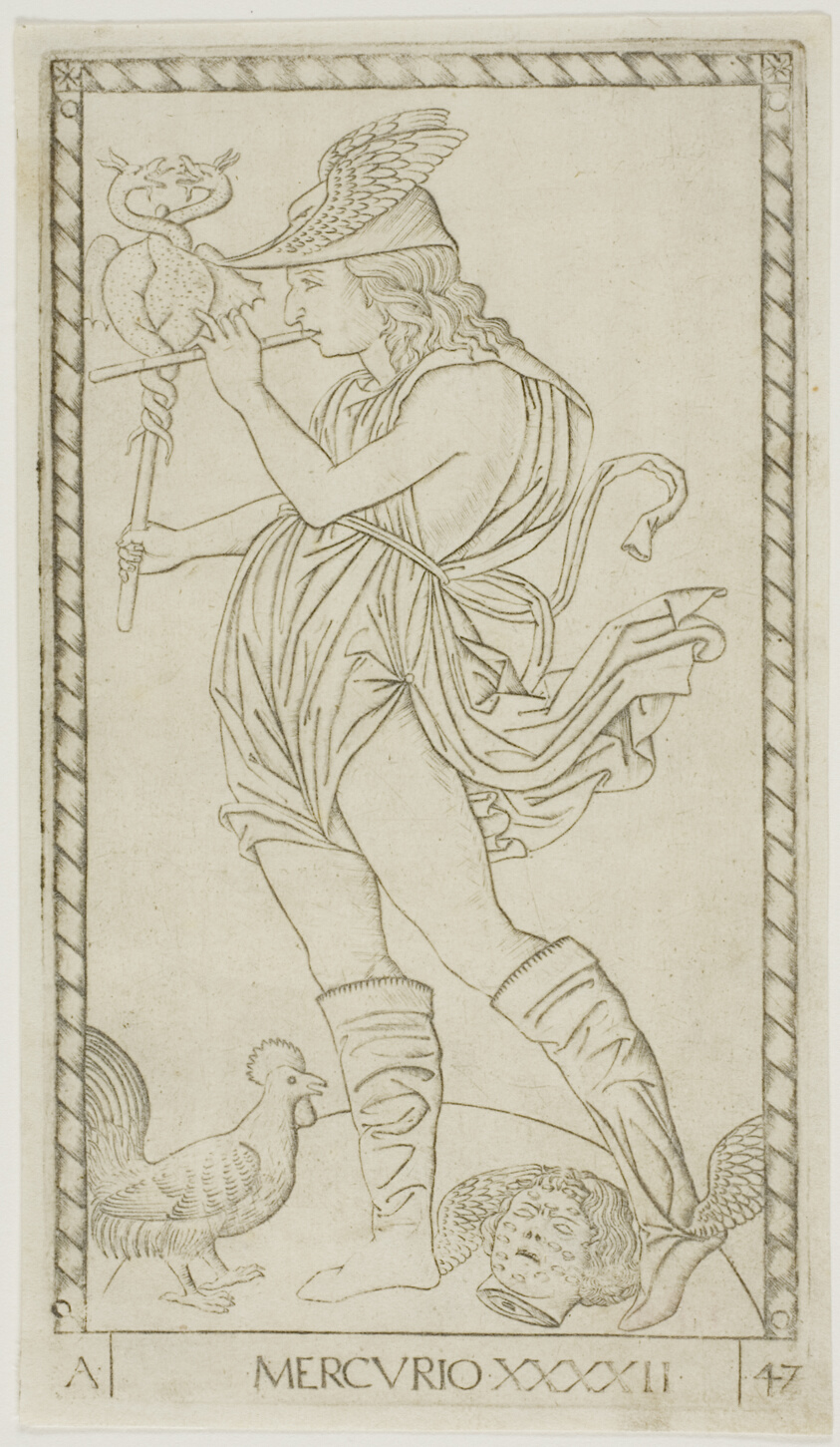 Mercury, plate 42 from Planets and Spheres