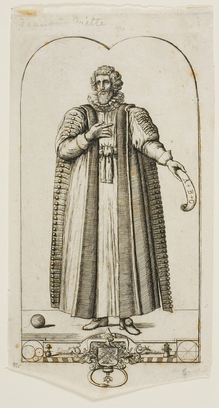 Portrait of François Viète