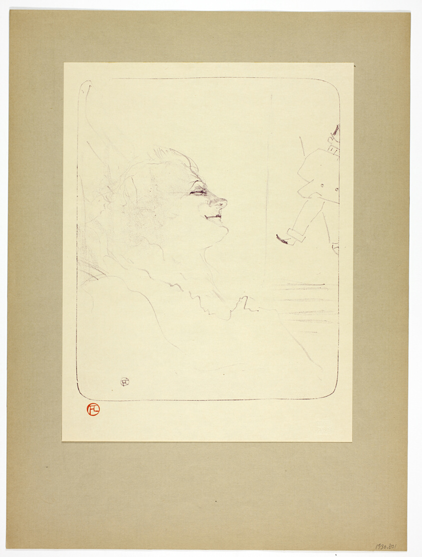 Pessima, plate three from Yvette Guilbert