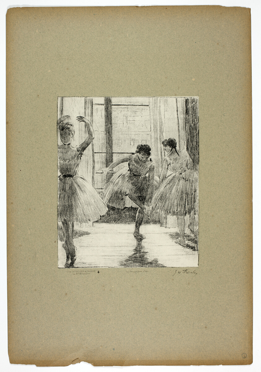 Before the Ballet Class