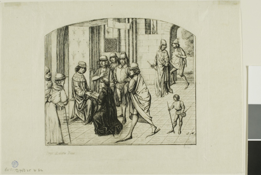 The Printer Valère Maxime being Presented to King Louis XI