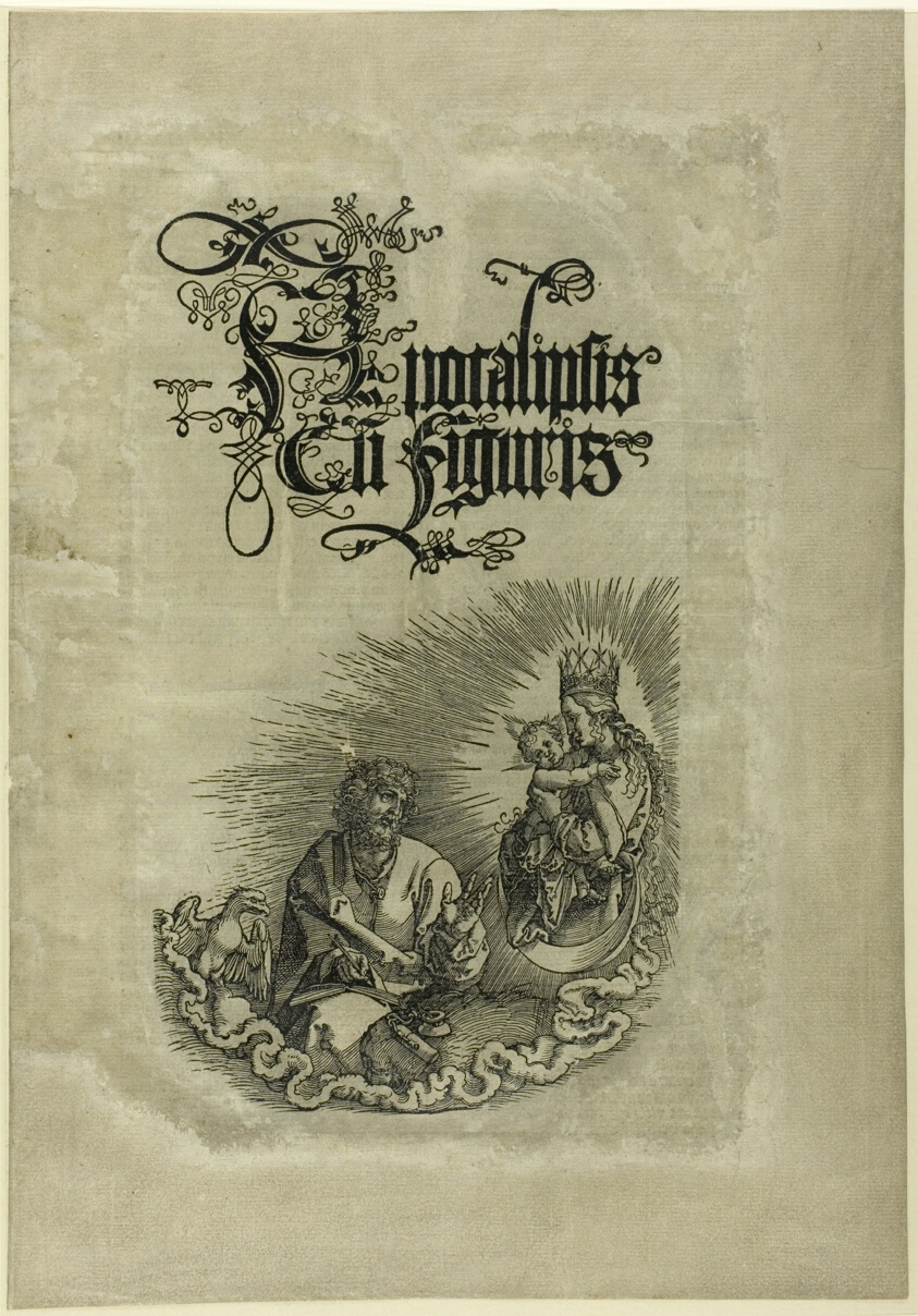 The Virgin Appearing to St. John, from The Apocalypse