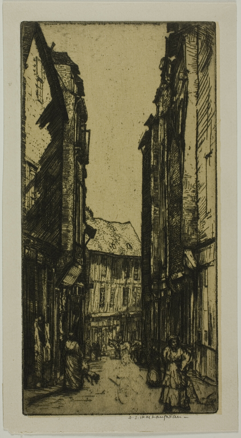 Rue des Halles, Vannes, Brittany