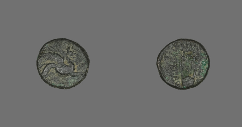 Coin Depicting a Griffin