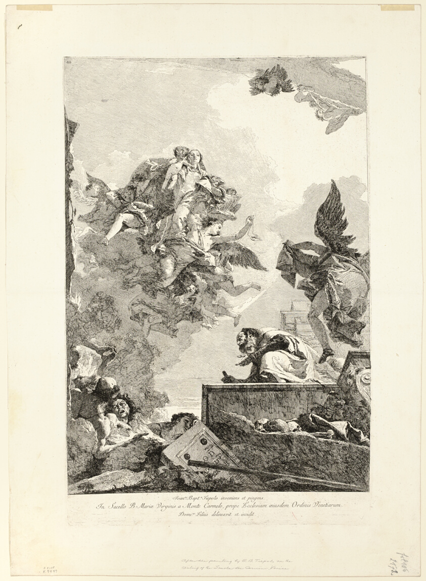 The Virgin Appearing to St. Simon Stock