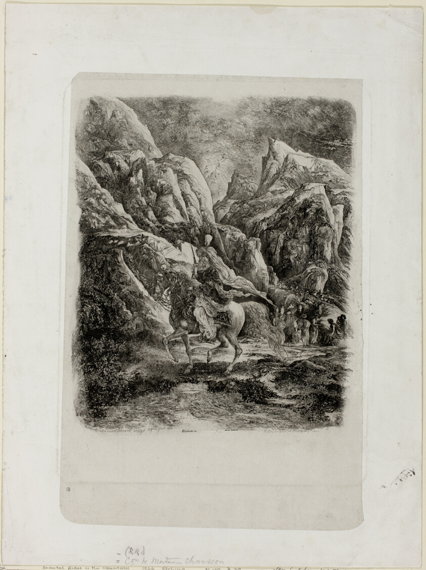 Rider in the Mountains