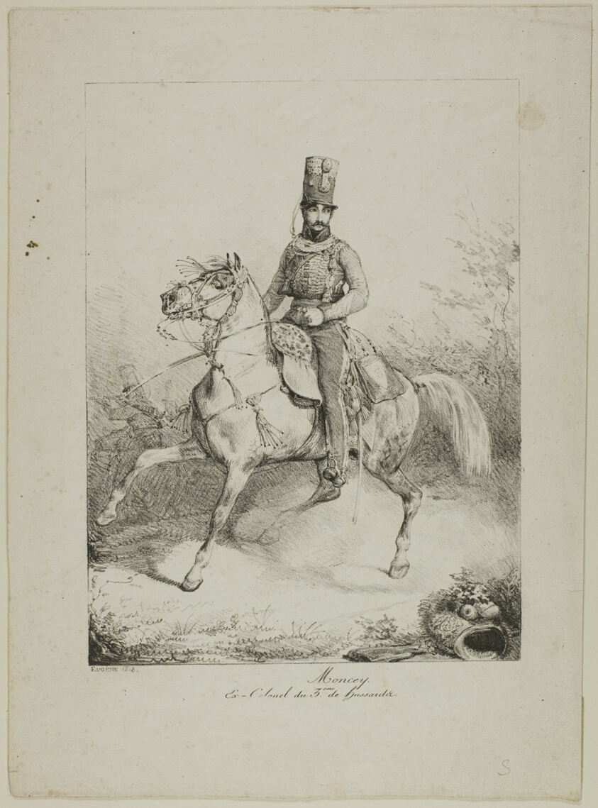 Moncey, Ex-colonel of the 3rd Hussar Regiment