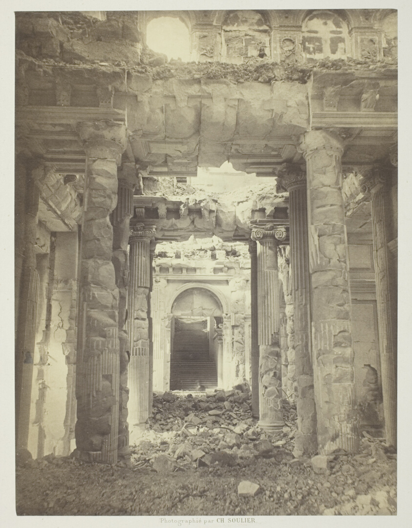 Paris Fire (The Grand Staircase Entrance), from the series "Paris Incendié"