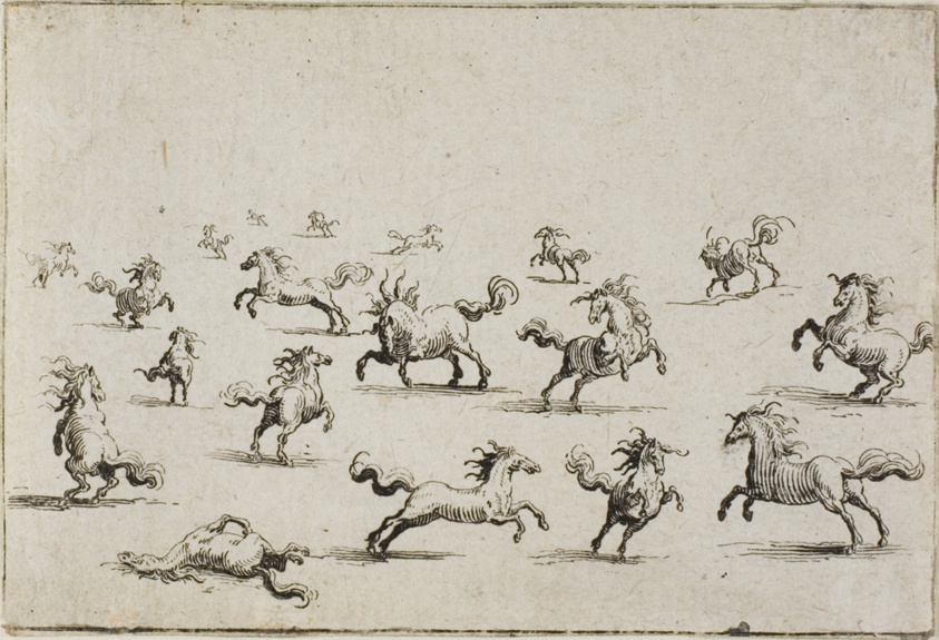 Horses Running Free, from The Caprices