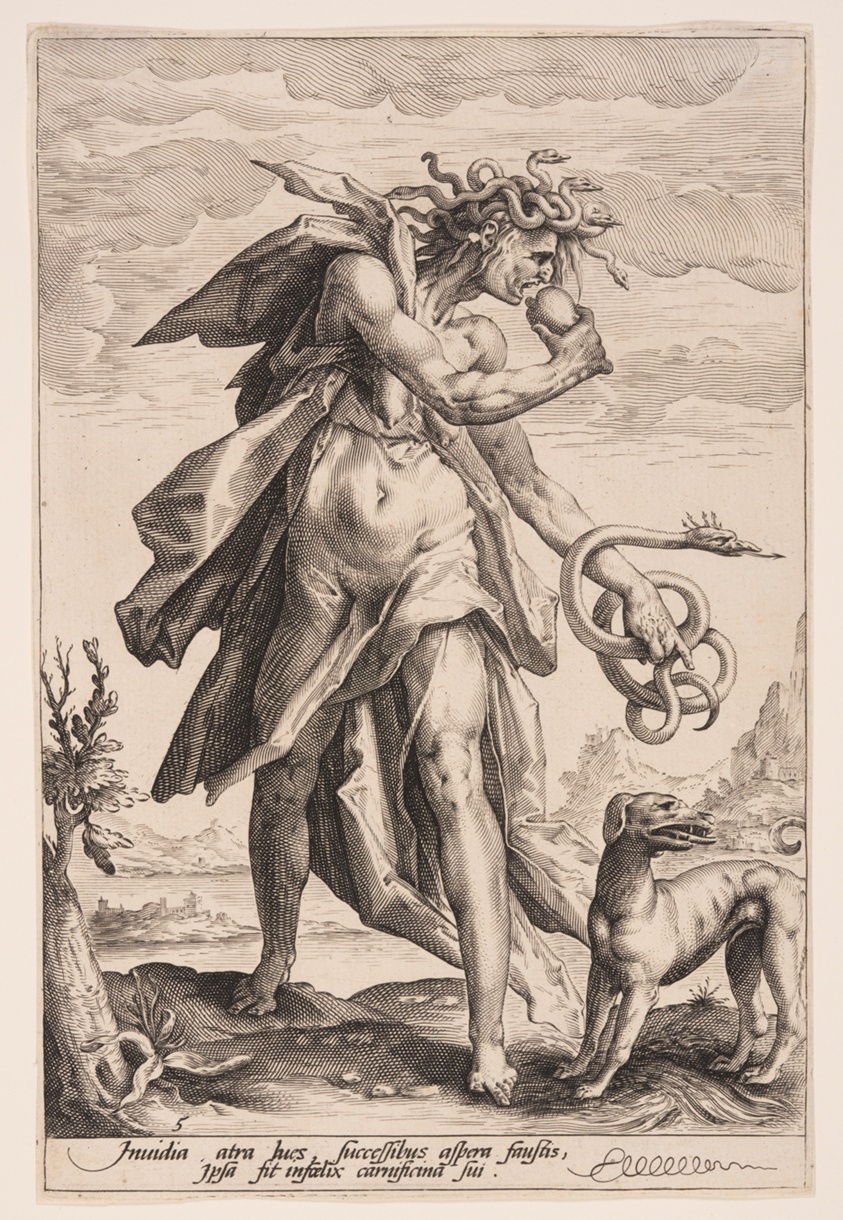 Envy, plate 5 from The Vices