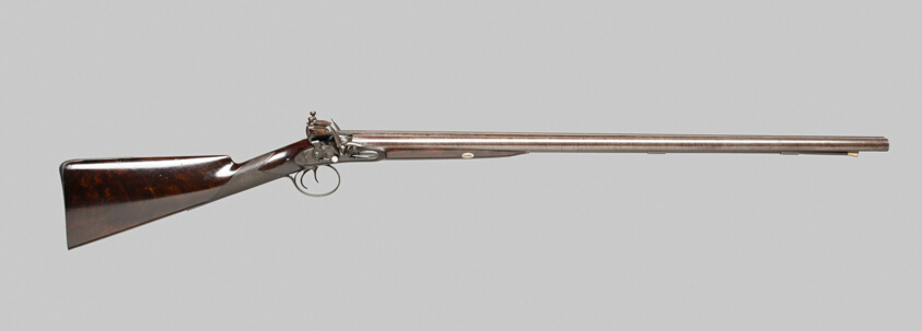 Double-Barreled Flintlock Fowling Piece