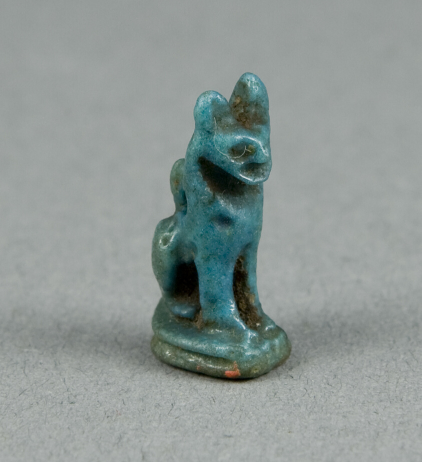Amulet of the Goddess Bastet as a Seated Cat