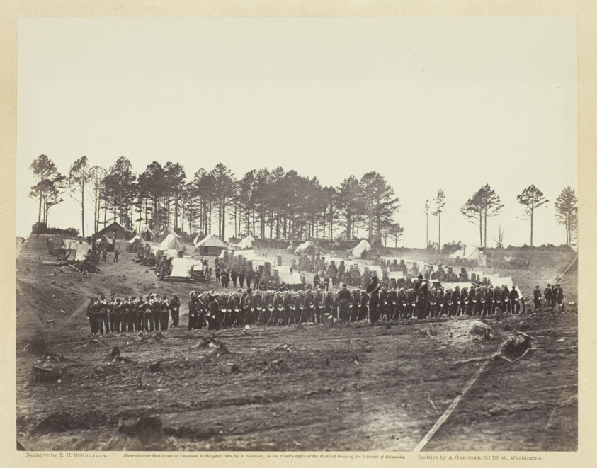 Guard Mount, Head-Quarters Army of the Potomac