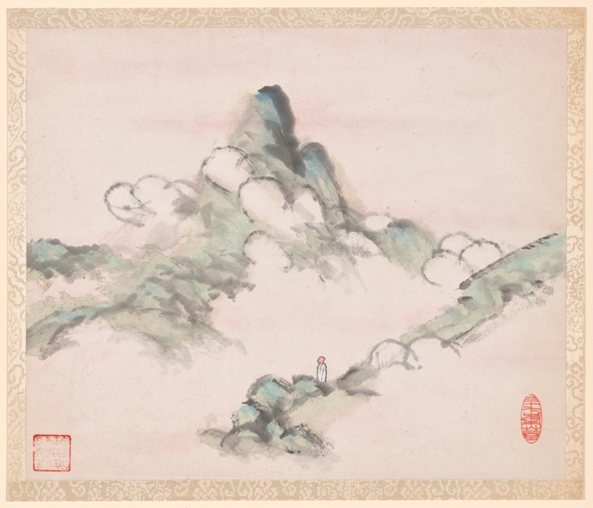 Album of Landscapes and Calligraphy for Liu Songfu