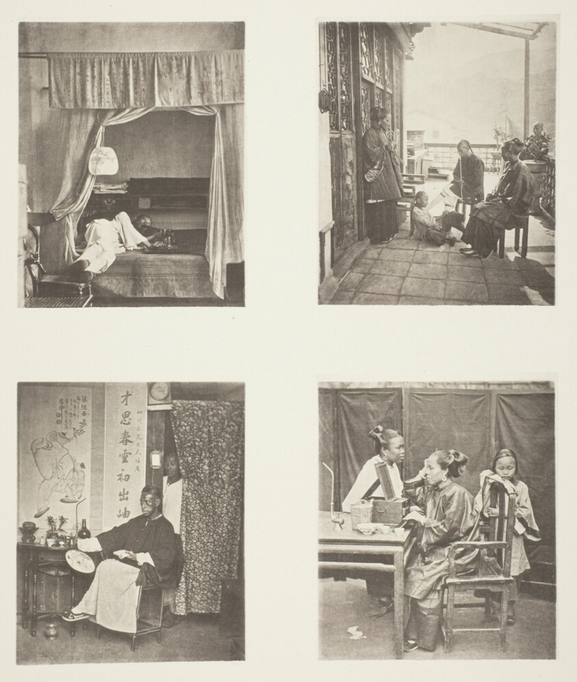 A Whiff of the Opium Pipe at Home; After Dinner; Reading for Honours; The Toilet